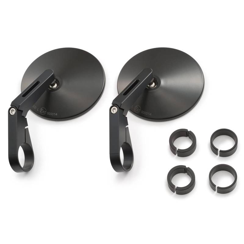 DAYTONA Motorrad Lenkerendenspiegel, DM10 KURZ E-geprüft, 2 Stk. von Daytona