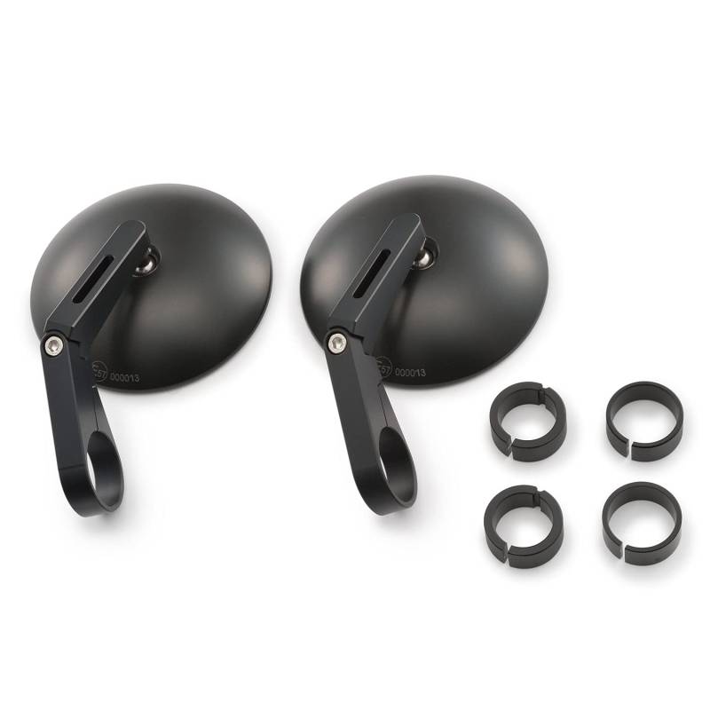 DAYTONA Motorrad Lenkerendenspiegel, DM9 KURZ E-geprüft, 2 Stk. von Daytona