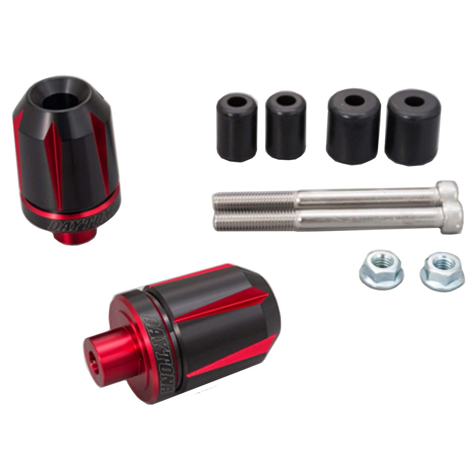 DAYTONA Motorrad Lenkergewichte TKM-2 I.D.14-19mm, rot 2 Stück DAYTONA Motorrad Lenkergewichte TKM-2 I.D.14-19mm, rot 2 Stück von Daytona