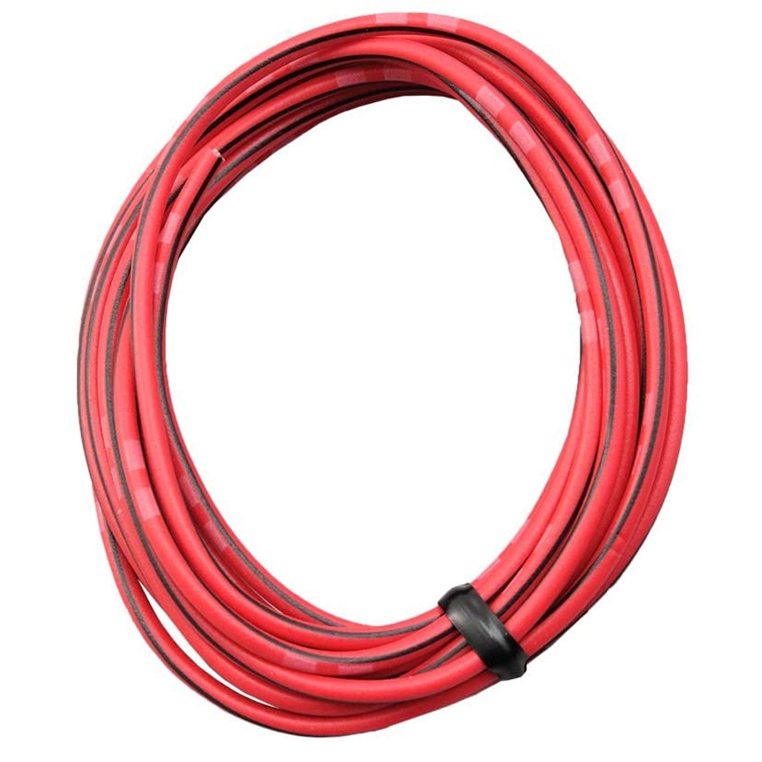 DAYTONA farbiges Kabel AWG18 0.75qmm, 2 Meter, rot/schwarz von Daytona