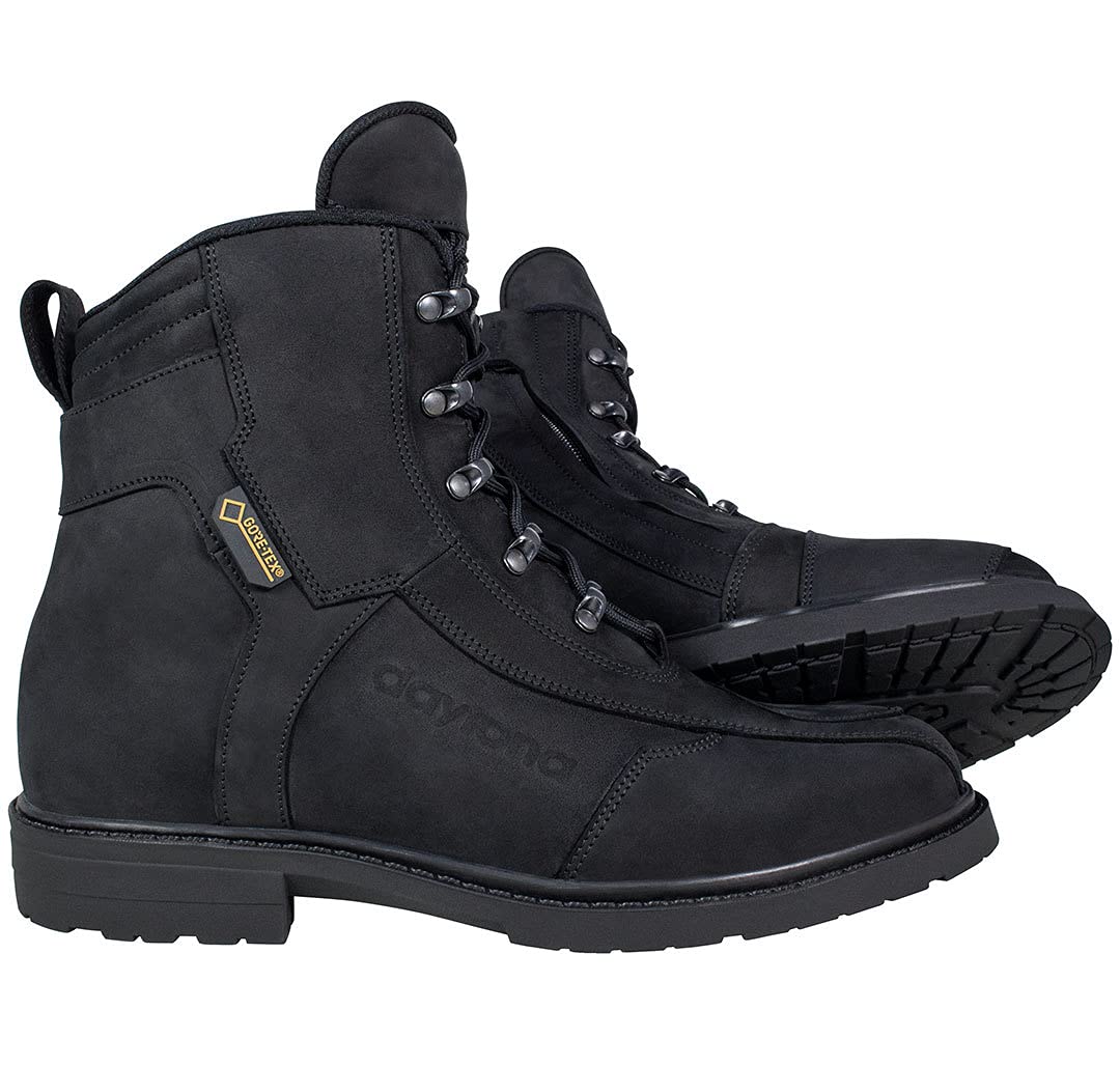 Daytona AC Classics GTX Gore-Tex wasserdichte Motorradstiefel Schwarz 43 von Daytona