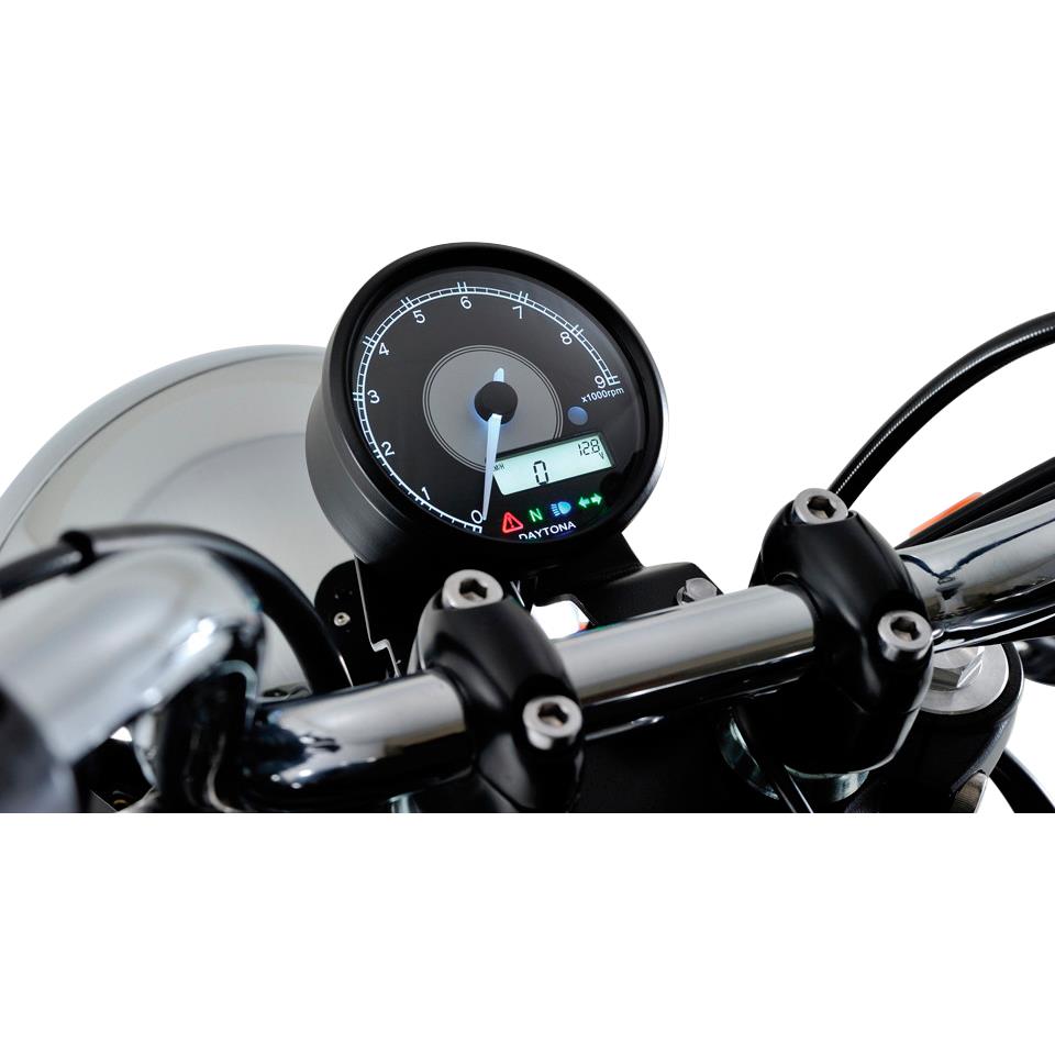 Daytona Cockpit Velona Ø80mm mit RPM bis 9000 U/min schwarz Daytona Cockpit Velona Ø80mm mit RPM bis 9000 U/min schwarz von Daytona