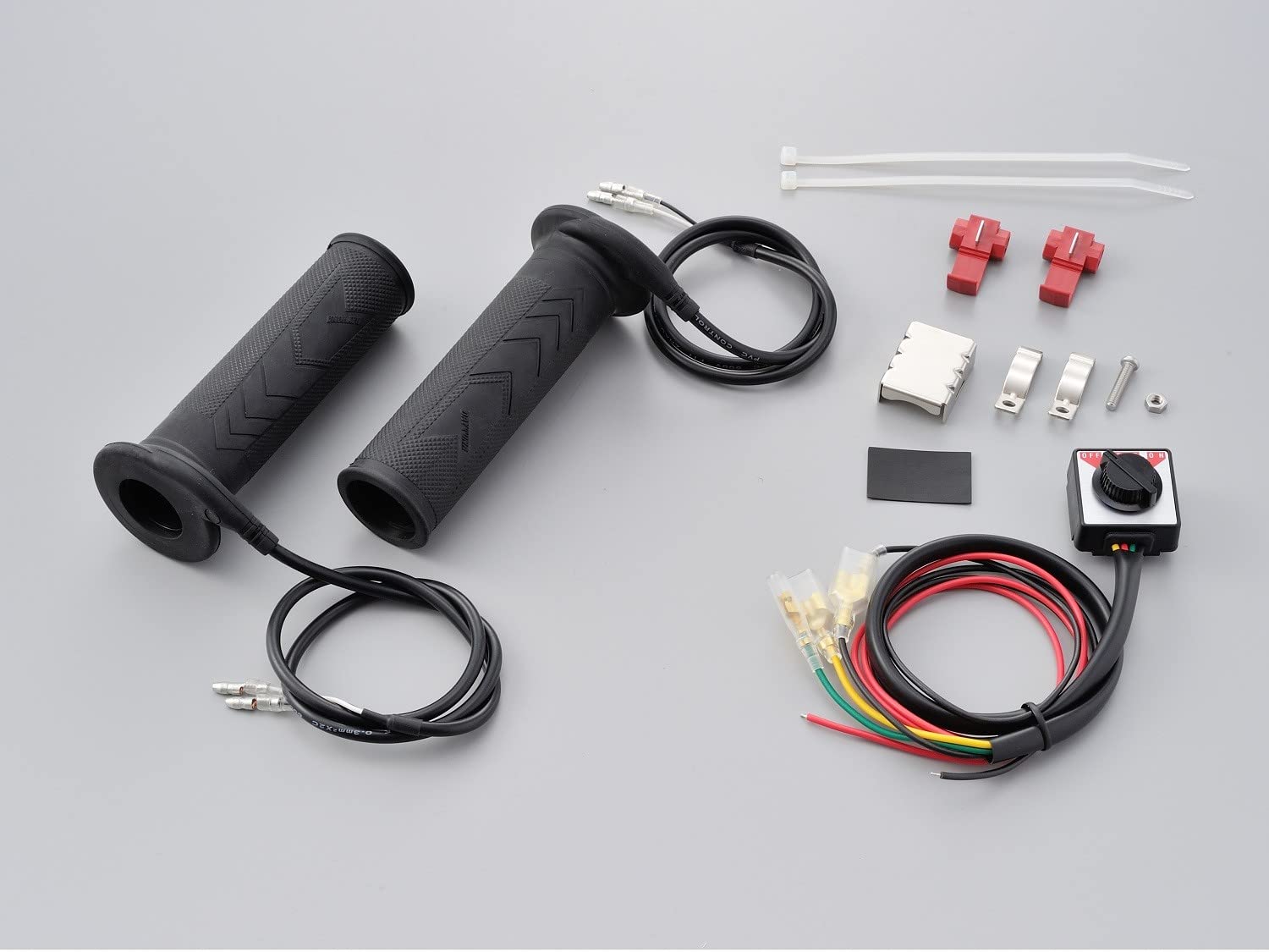 Daytona Beheizte Lenkergriffe für Motorrad, 22,2 mm, geschlossenes Endstück/elektrische Steuerung Daytona Beheizte Lenkergriffe für Motorrad, 22,2 mm, geschlossenes Endstück/elektrische Steuerung von Daytona