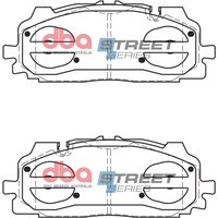 Hochleistungs-Bremsbelagsatz DBA DB15030XP von Dba