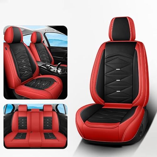 DcoAzoz Autositzbezüge Universal passend für Kia Ceed(ED)/Ceed_SW(ED)/Proceed(ED)/Ceed(JD)/Ceed SW(JD)/Proceed(JD)/Ceed GT(JD)/Ceed GT Line(JD) Nappaleder Kissenschutz von DcoAzoz