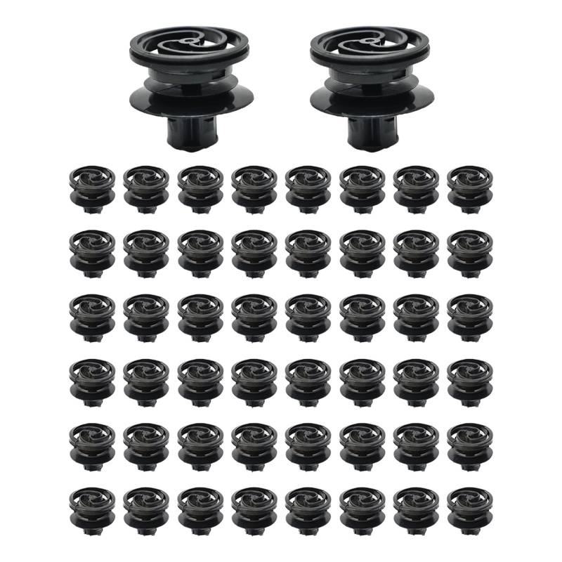 Ddujbtp 50pcs Kunststoff Türverkleidungsclips Retainer Die Für Eine Lang Anhaltende Innenstabilität Geeignet Sind Einfache Installation In Autos von Ddujbtp