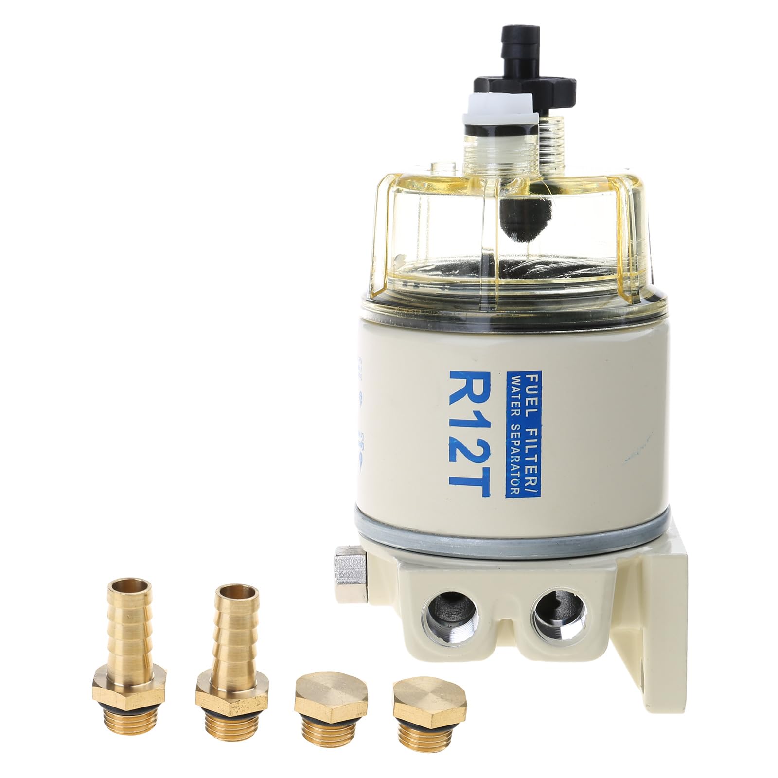 R12T Wasserabscheiderfilter Motor Marine Spin On R12T Filter ersetzt S3240 120AT NPT ZG1/4-19 Komplette Montage R12T Wasserabscheiderfilter Motor Marine Spin On R12T Filter ersetzt S3240 120AT NPT ZG1/4-19 Komplette Montage von Ddujbtp