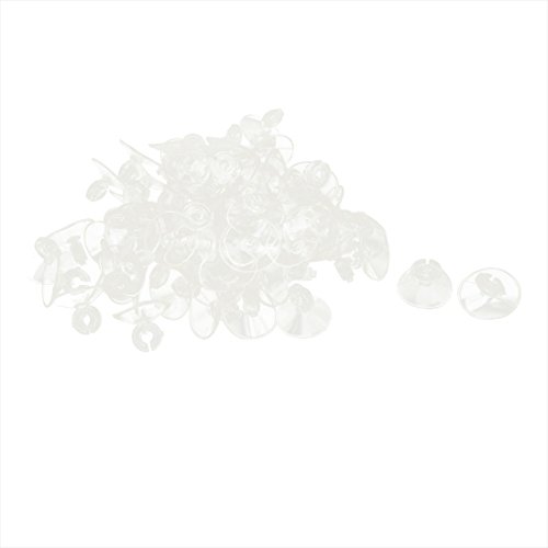Aquarium Klar Saugnäpfe Airline Röhrchenhalter Clips Klammern 100 Stück Aquarium Klar Saugnäpfe Airline Röhrchenhalter Clips Klammern 100 Stück von DealMux