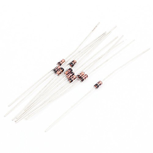 DealMux 10 Stück 1N4148 DO-35 Glas versiegelt Signalschaltdioden 75V 150mA DealMux 10 Stück 1N4148 DO-35 Glas versiegelt Signalschaltdioden 75V 150mA von DealMux