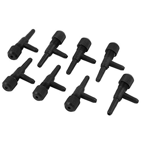 DealMux 8 Stück Kunststoff-Aquarium 2 Ways Entlüftungsventile Schlauchverbinder, 5 mm, schwarz DealMux 8 Stück Kunststoff-Aquarium 2 Ways Entlüftungsventile Schlauchverbinder, 5 mm, schwarz von DealMux