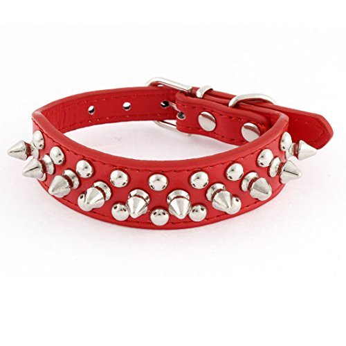 DealMux Einzeldornschliesse Rivet Accent Haustier Hund Katze Halsband 23-29cm von DealMux