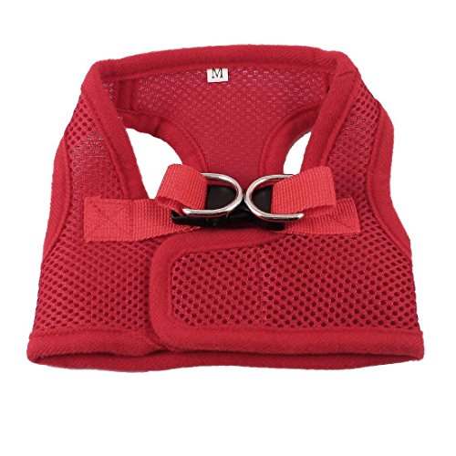 DealMux Red Freigabe-Wölbung Netz Design Haustier-Hundekatze-Welpen Harness Vest Größe XS von DealMux