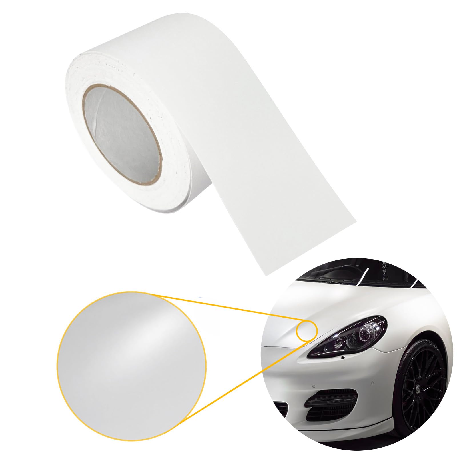 Autofolie matt 10x3000 cm | Klebefolie Auto mit Luftkanal-Kleber und UV-Schutz | Selbstklebend Folie für Innen und Außen | Auto Folierung für Tuning | Einstiegsleisten Schutz | Weiß Matt Autofolie matt 10x3000 cm | Klebefolie Auto mit Luftkanal-Kleber und UV-Schutz | Selbstklebend Folie für Innen und Außen | Auto Folierung für Tuning | Einstiegsleisten Schutz | Weiß Matt von DecoMeister