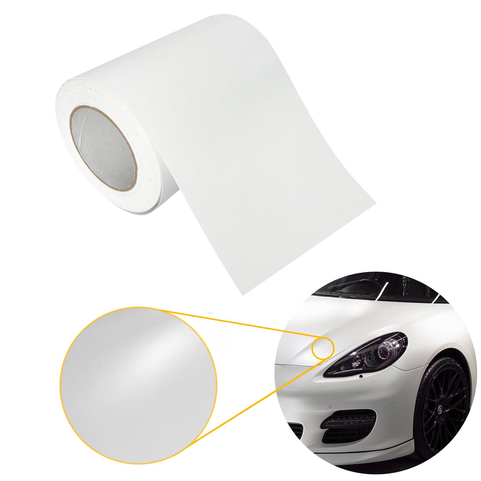 Autofolie matt 20x3000 cm | Klebefolie Auto mit Luftkanal-Kleber und UV-Schutz | Selbstklebend Folie für Innen und Außen | Auto Folierung für Tuning | Einstiegsleisten Schutz | Weiß Matt Autofolie matt 20x3000 cm | Klebefolie Auto mit Luftkanal-Kleber und UV-Schutz | Selbstklebend Folie für Innen und Außen | Auto Folierung für Tuning | Einstiegsleisten Schutz | Weiß Matt von DecoMeister