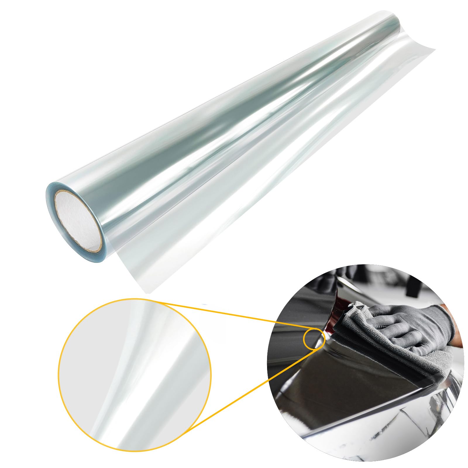 Lackschutzfolie 100x50 cm | Steinschlagschutzfolie – selbstklebend und UV-Schutz | Schutzfolie für Auto, Möbel und Geräte – Klebefolie Auto für Innen und Außen | Autofolie für Tuning | Transparent Lackschutzfolie 100x50 cm | Steinschlagschutzfolie – selbstklebend und UV-Schutz | Schutzfolie für Auto, Möbel und Geräte – Klebefolie Auto für Innen und Außen | Autofolie für Tuning | Transparent von DecoMeister