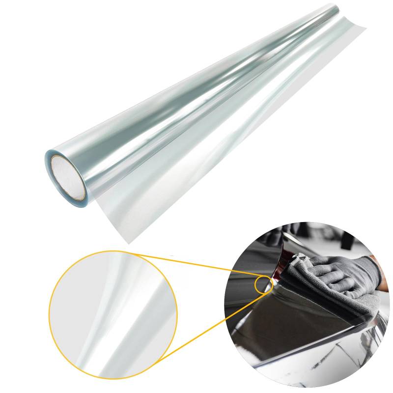 Lackschutzfolie 151x50 cm | Steinschlagschutzfolie – selbstklebend und UV-Schutz | Schutzfolie für Auto, Möbel und Geräte – Klebefolie Auto für Innen und Außen | Autofolie für Tuning | Transparent von DecoMeister