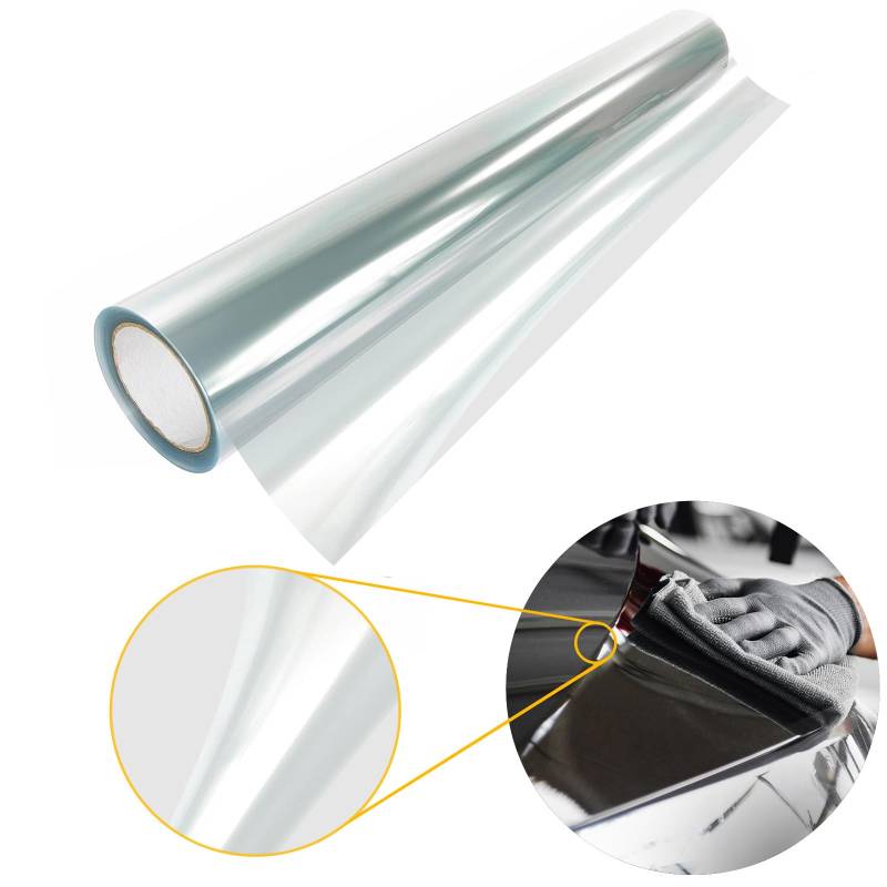 Lackschutzfolie 75x50 cm | Steinschlagschutzfolie – selbstklebend und UV-Schutz | Schutzfolie für Auto, Möbel und Geräte – Klebefolie Auto für Innen und Außen | Autofolie für Tuning | Transparent von DecoMeister