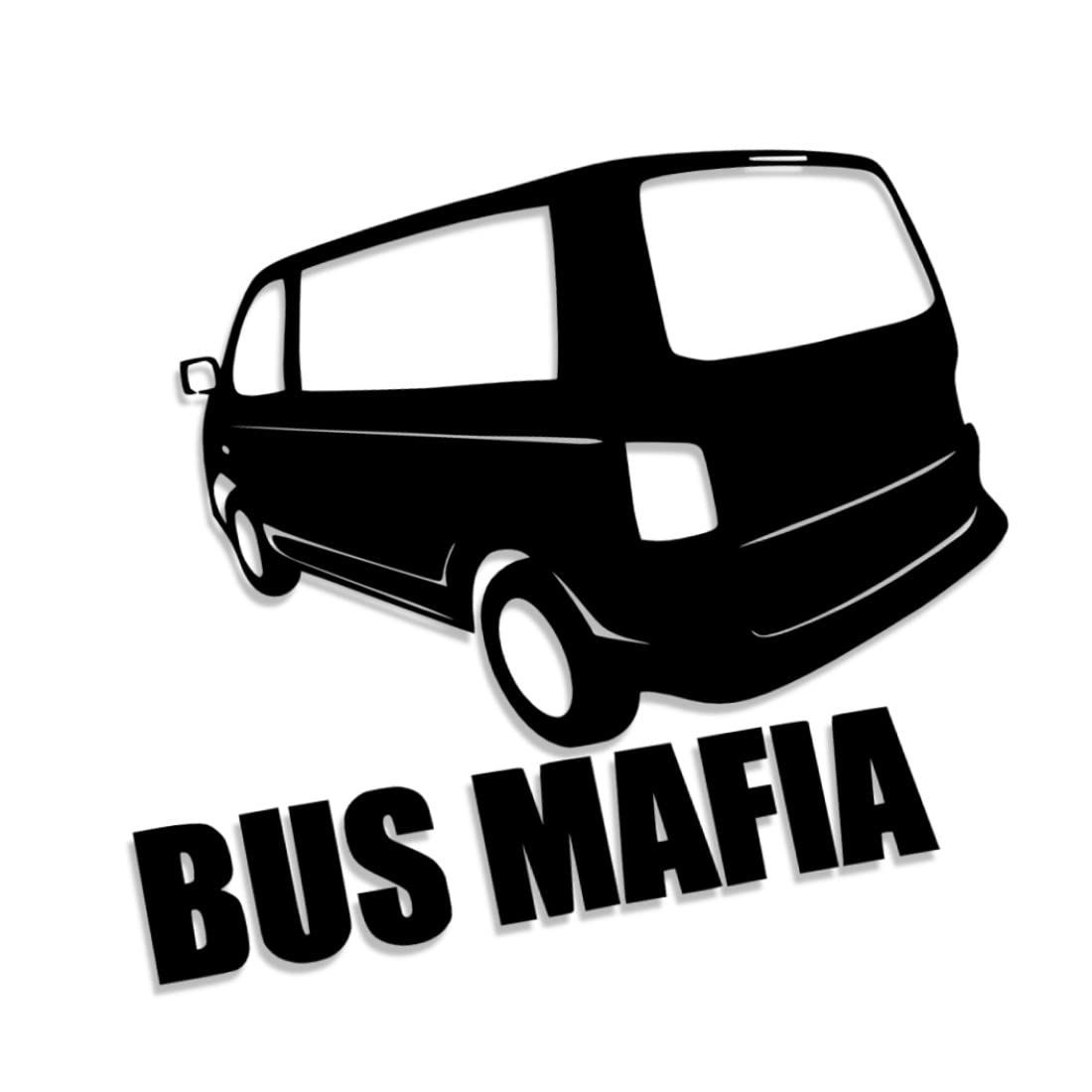 Decus Shop Bus Mafia T5 2736 // Sticker Aufkleber vers. Größe Farbe von Decus Shop