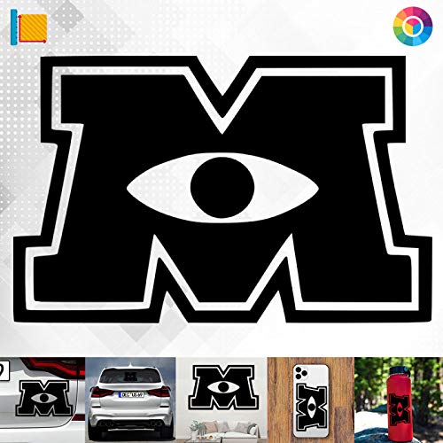 Decus Shop Monster AG Logo 3252 // Sticker Aufkleber vers. Größe Farbe von Decus Shop