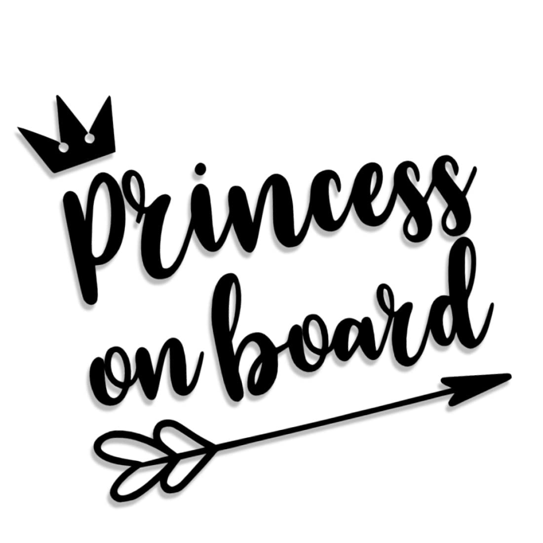 Decus Shop Princess on Board Pfeil 3049 // Sticker Aufkleber vers. Größe Farbe Decus Shop Princess on Board Pfeil 3049 // Sticker Aufkleber vers. Größe Farbe von Decus Shop