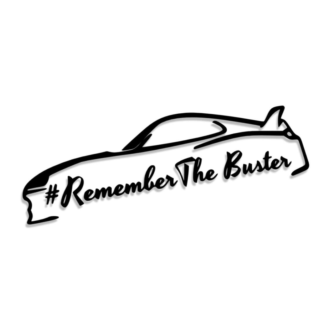 Decus Shop Remember The Buster Supra MK4 3062 // Sticker Aufkleber vers. Größe Farbe Decus Shop Remember The Buster Supra MK4 3062 // Sticker Aufkleber vers. Größe Farbe von Decus Shop