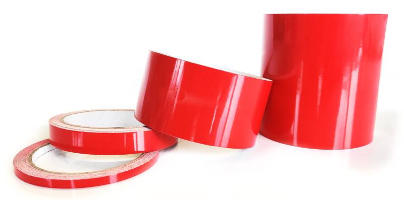 Zierstreifen rot Karmin Glanz in 10 m Länge Aufkleber Folie für Auto Boot Jetski Modellbau Klebeband Dekorstreifen - Karminrot (10 mm) von Decus Shop