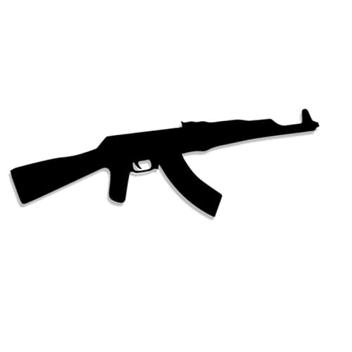 Decus AK 47 L 0180 (schwarz) // Sticker OEM JDM Style Aufkleber von Decus