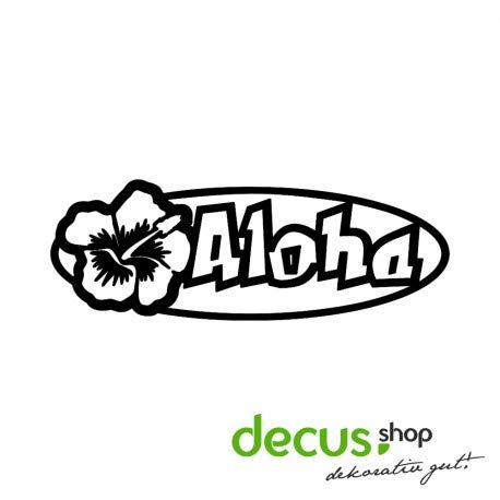 Decus Aloha Hawaii // Sticker OEM JDM Style Aufkleber von Decus