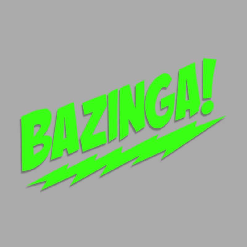 Decus Bazinga XXL 0017 (neon grün) // Sticker OEM JDM Style Aufkleber von Decus