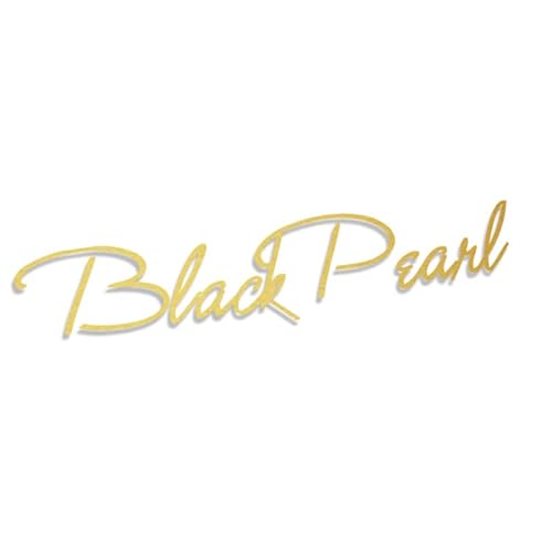 Decus Black Pearl L 0014 (Gold metallic) // Sticker OEM JDM Style Aufkleber von Decus