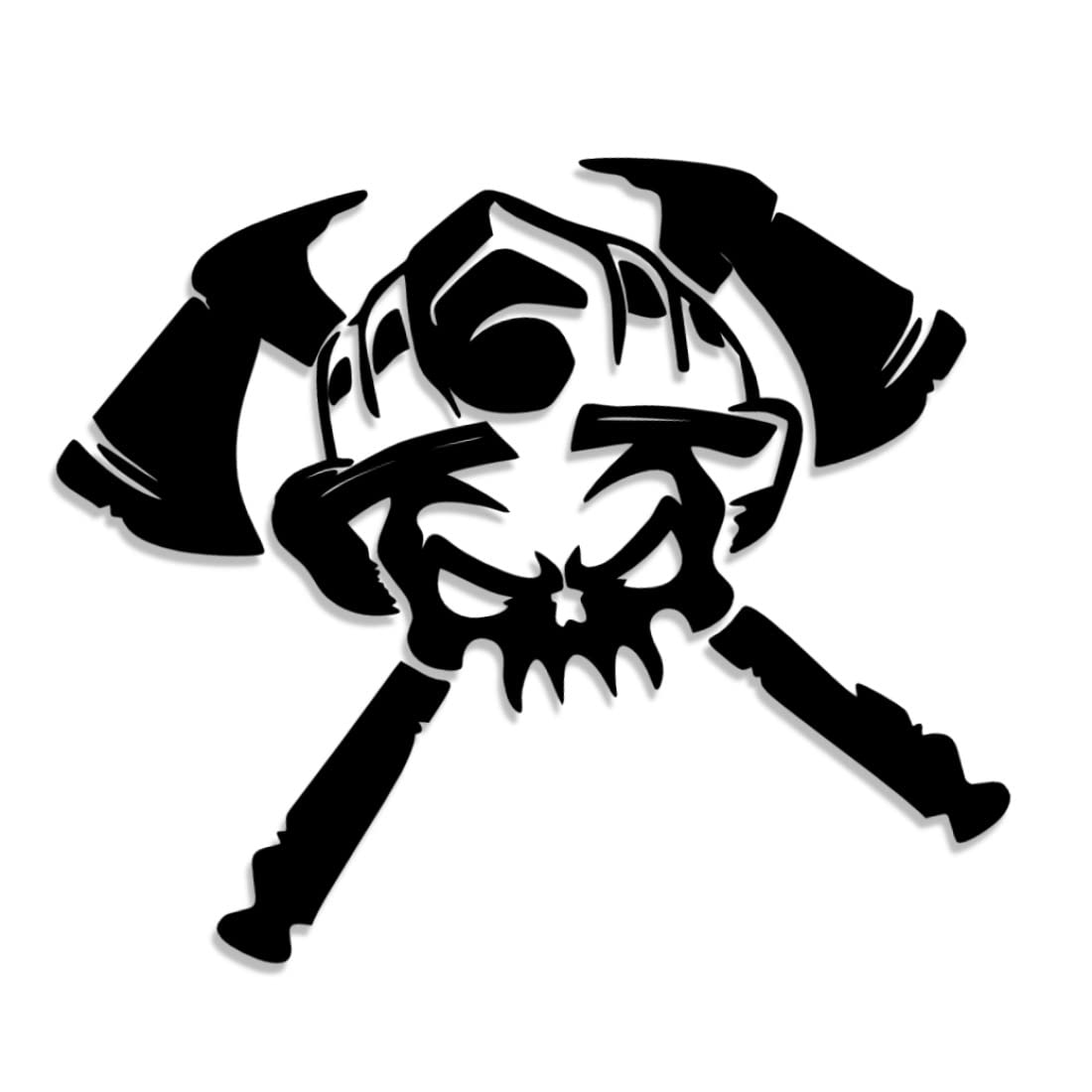 Decus Shop Feuerwehrmann Schädel Axt Helm 2820 // Sticker Aufkleber vers. Größe Farbe Decus Shop Feuerwehrmann Schädel Axt Helm 2820 // Sticker Aufkleber vers. Größe Farbe von Decus Shop