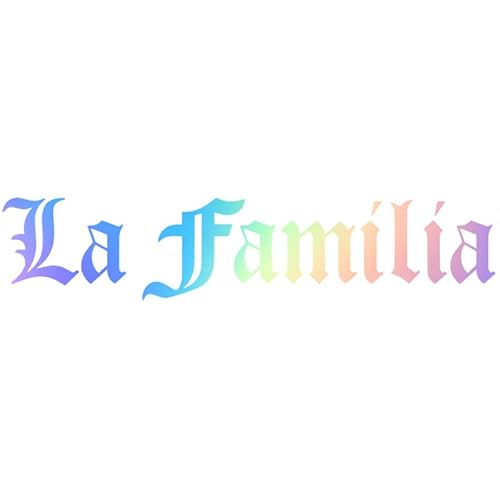 Decus La Familia L 0344 (Oil Slick Hologramm) // Sticker OEM JDM Style Aufkleber von Decus