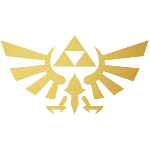 Decus Legend of Zelda XL 0130 (Gold metallic) // Sticker OEM JDM Style Aufkleber von Decus