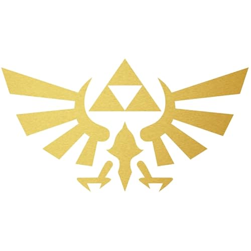 Decus Legend of Zelda XXL 0130 (Gold metallic) // Sticker OEM JDM Style Aufkleber von Decus
