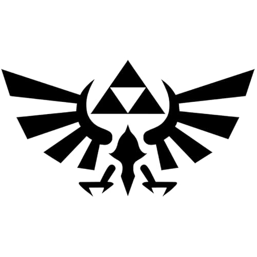 Decus Legend of Zelda XXL 0130 (schwarz) // Sticker OEM JDM Style Aufkleber von Decus