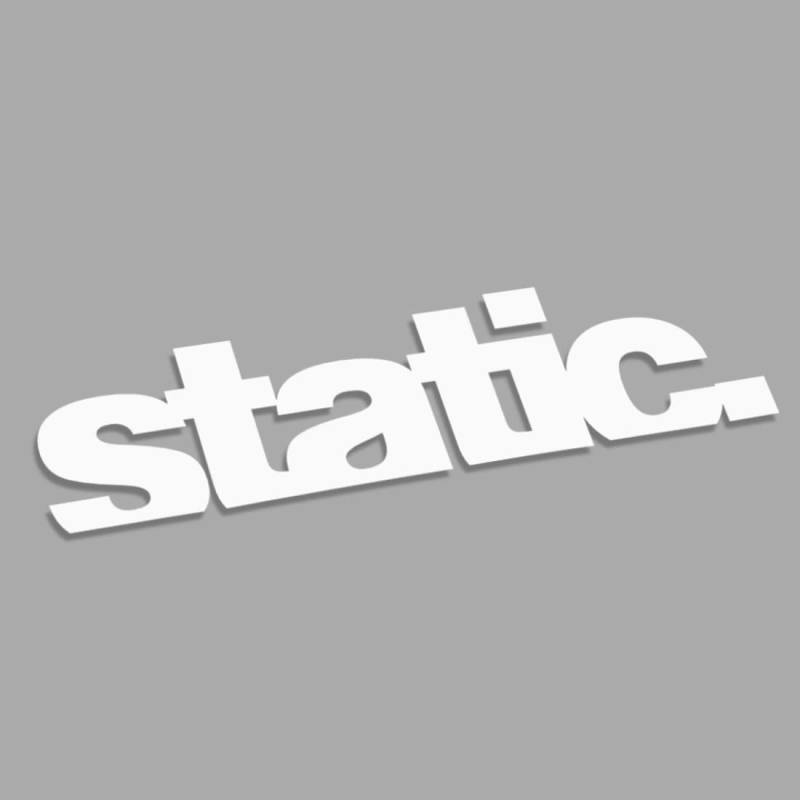 Decus Static XXL 2444 (weiß) // Sticker OEM JDM Style Aufkleber von Decus