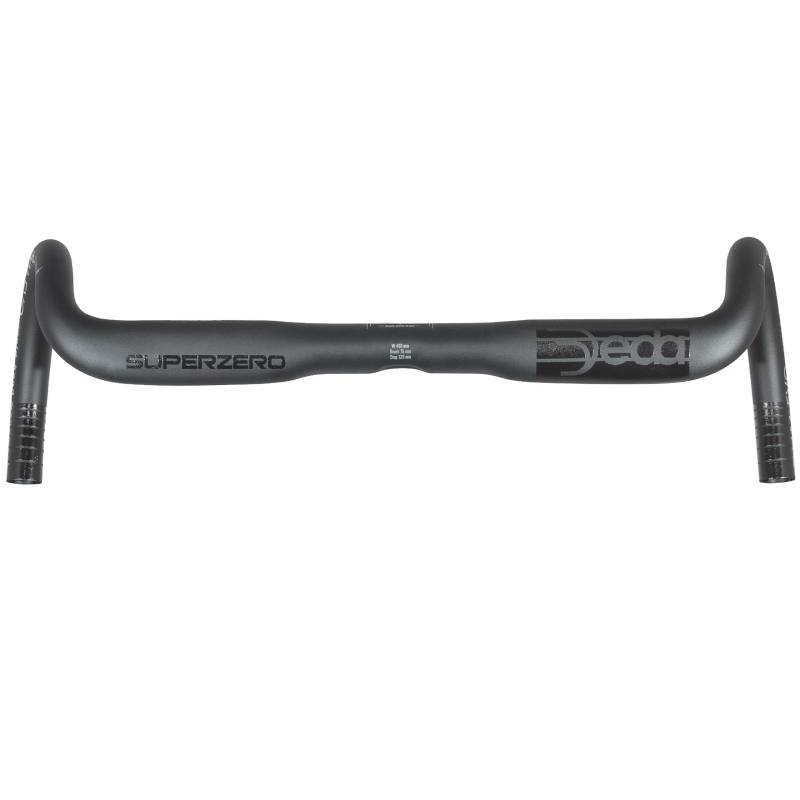 Deda Elementi Superzero Gravel Alloy Lenker, Poliert auf Schwarz (PoB), 42 cm von Deda Elementi