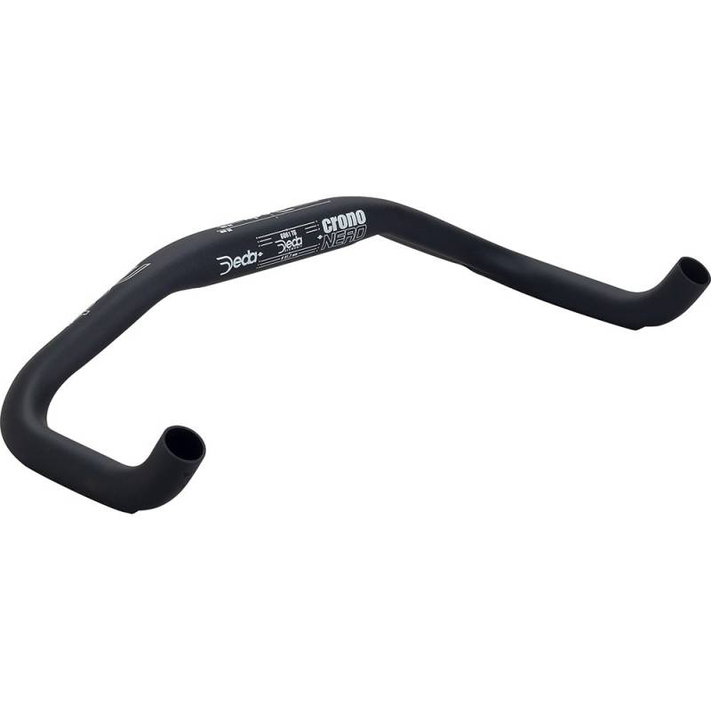 Deda Elementi Unisex-Erwachsene CRONOLR44 Zeitfahrlenker/Triathlonlenker Crononero Low Rider schwarz 44mm, 31.7mm von Deda Elementi