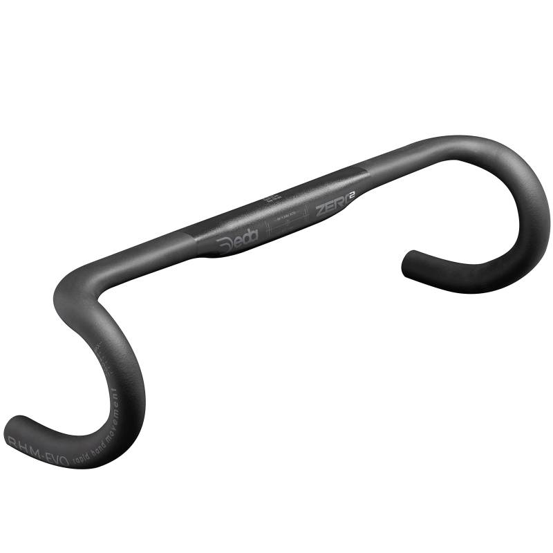 Deda Elementi Zero2 DCR RHM-Evo Drop Lenker, PoB (poliert auf schwarz), 44 cm von Deda Elementi