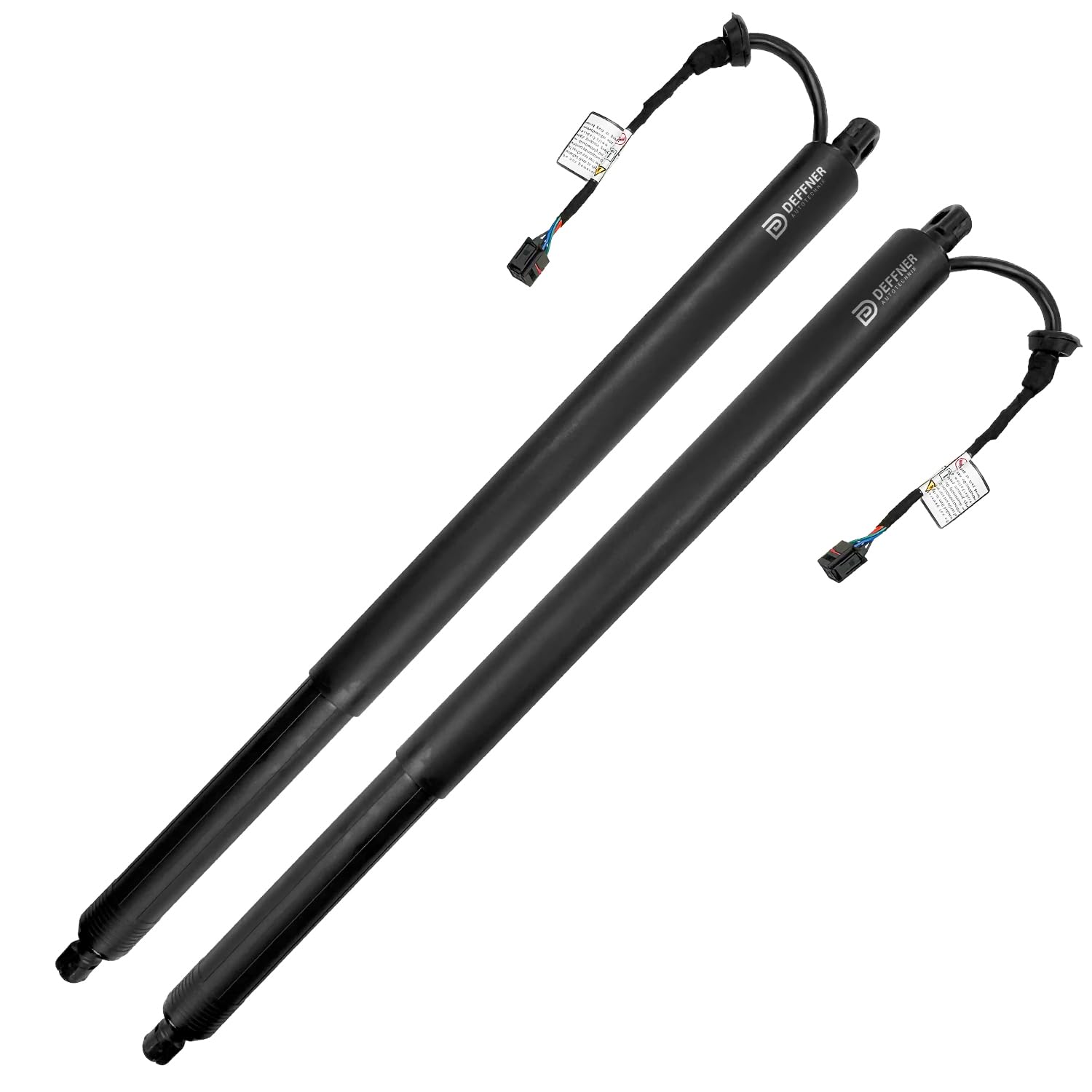 DEFFNER Elektrische Heckklappe Nachrüsten, Automatische Heckklappe, Heckklappenöffner Nachrüsten Kompatibel mit E-tron I gen 2018-2020 4KE827851F (Schwarz) von Deffner autotechnik