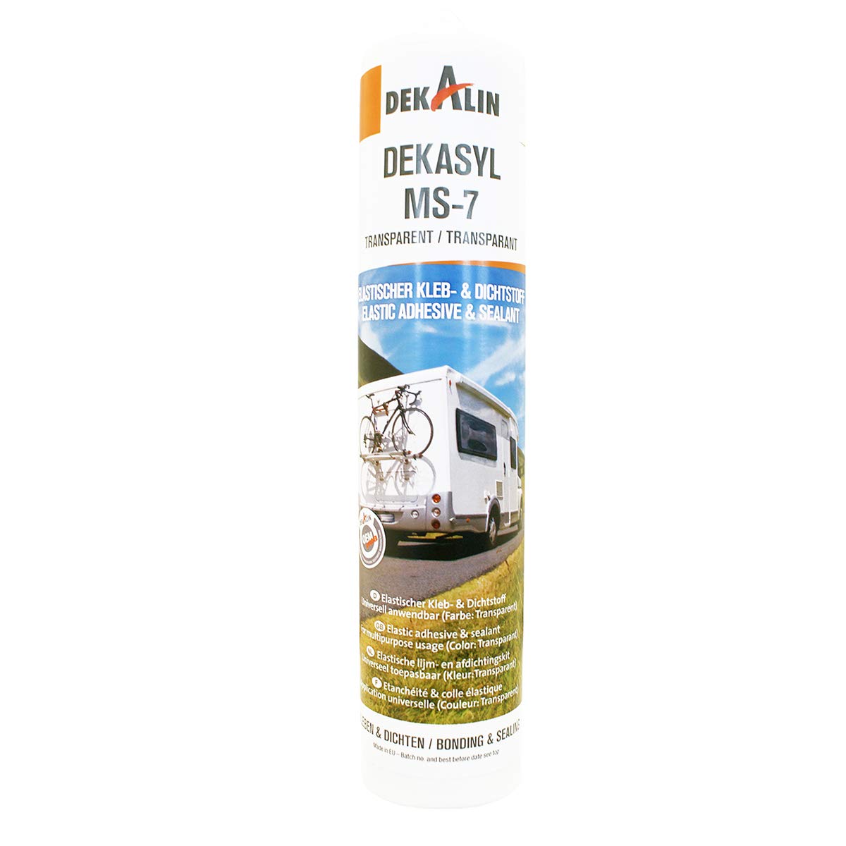 Dekalin MS-7 transparent 290ml Kartusche Einkomponenten Kleb- und Dichtstoff. Dekalin MS-7 transparent 290ml Kartusche Einkomponenten Kleb- und Dichtstoff. von Dekalin