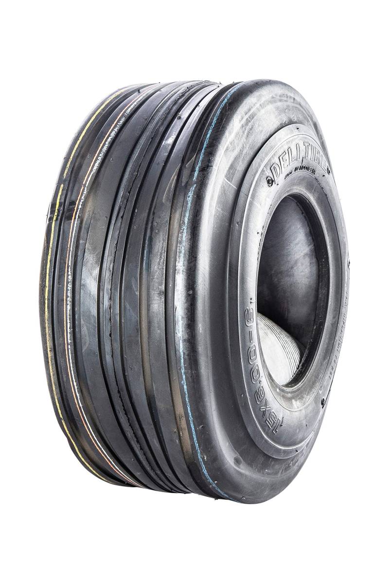 DELITIRE S 317 4PR Set VTR13-16X6.50-8 64A4 TT Rille - Rasenreifen von Deli Tire