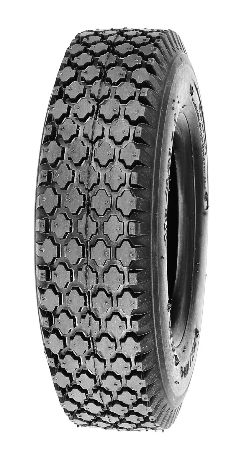 Deli Tire S-356, Stollenprofil, 4-lagig, schlauchlos, Rasen- und Gartenreifen (4.10/3.50-5) von Deli Tire