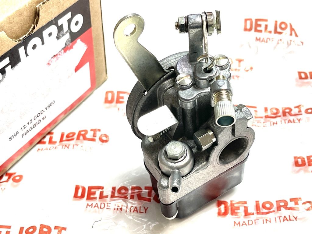 Tuning Vergaser Dellorto SHA 12-12 für Piaggio Si Boxer COD. 1800 von Dellorto