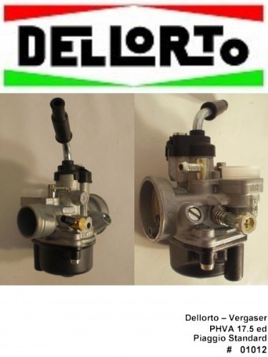 Vergaser Dell'orto PHVA 17 5 ed Aprilia SR50 R 50 2t von Homry