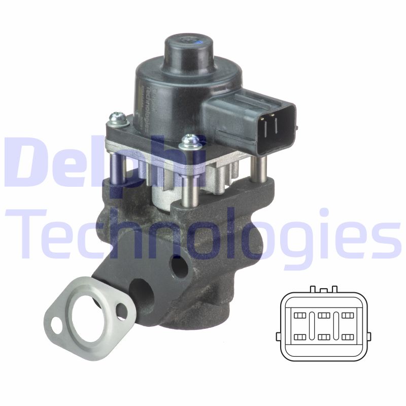 AGR-Ventil Delphi EG10454-12B1 AGR-Ventil Delphi EG10454-12B1 von Delphi