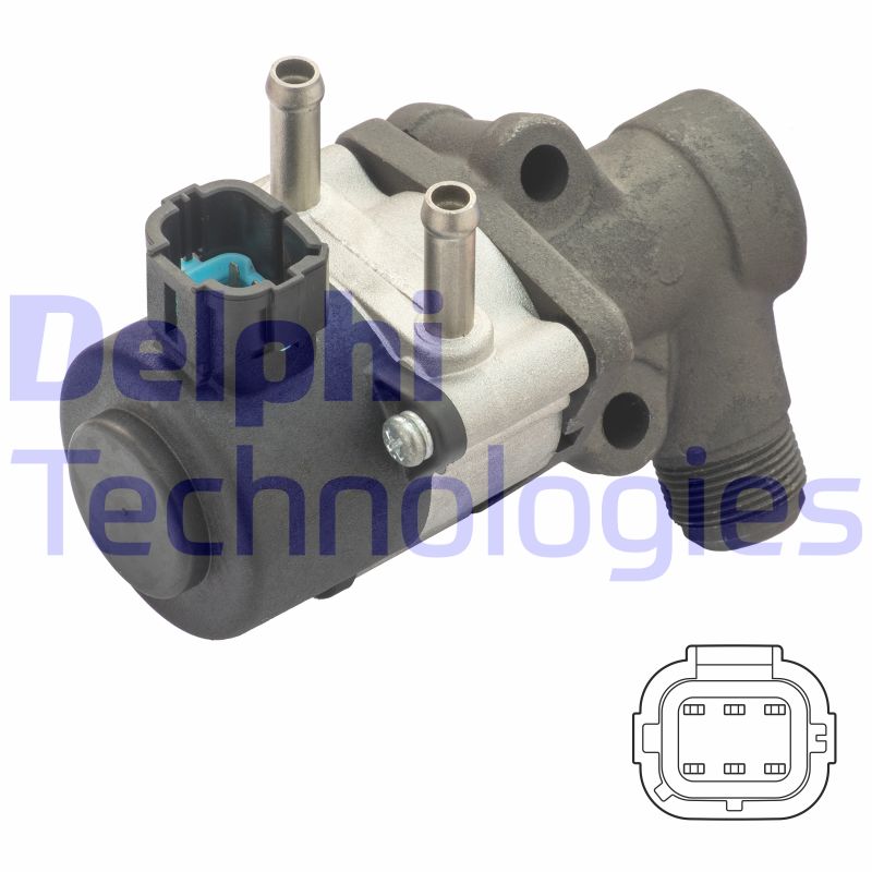 AGR-Ventil Delphi EG10456-12B1 AGR-Ventil Delphi EG10456-12B1 von Delphi