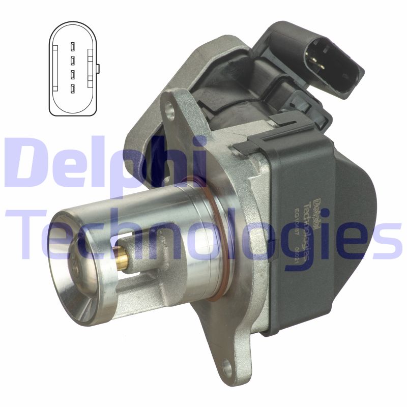 AGR-Ventil Delphi EG10487-12B1 AGR-Ventil Delphi EG10487-12B1 von Delphi