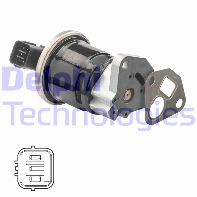 AGR-Ventil Delphi EG10519-12B1 AGR-Ventil Delphi EG10519-12B1 von Delphi