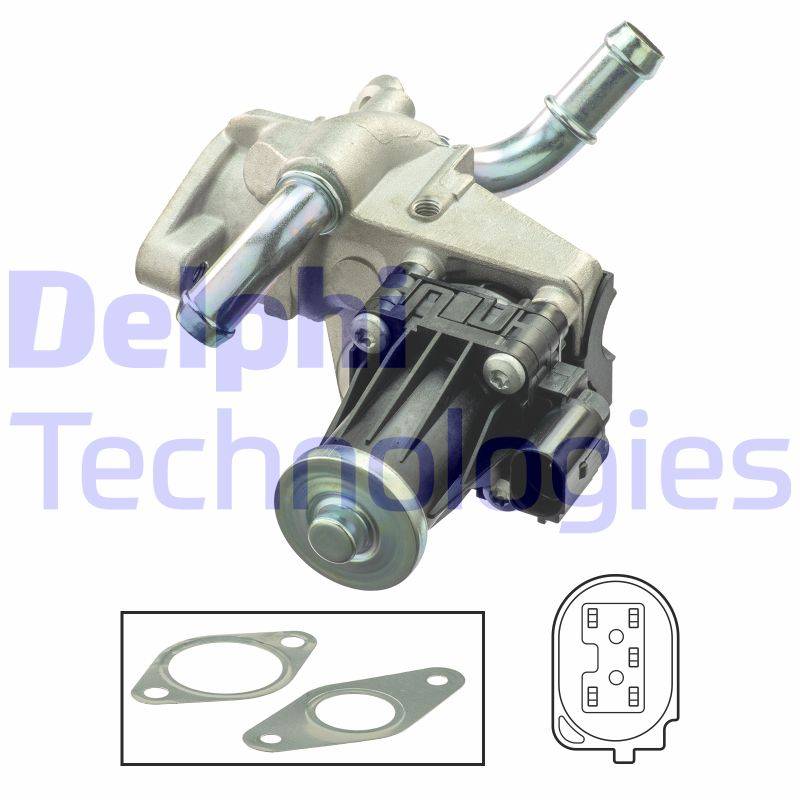 AGR-Ventil Delphi EG10551-12B1 von Delphi